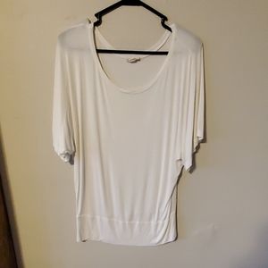 Large white Tee